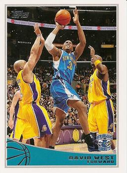 2009-10 Topps #186 David West Front