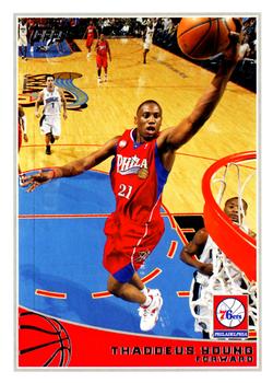 2009-10 Topps #230 Thaddeus Young Front