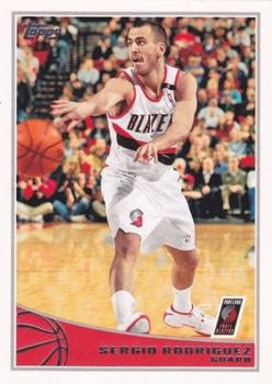 2009-10 Topps #258 Sergio Rodriguez Front
