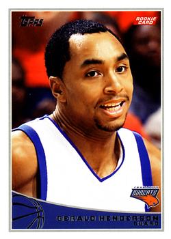 2009-10 Topps #325 Gerald Henderson Front