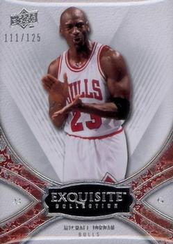 2008-09 Upper Deck Exquisite Collection #23 Michael Jordan Front