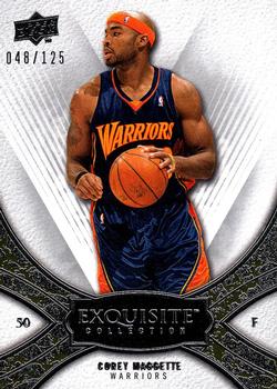 2008-09 Upper Deck Exquisite Collection #45 Corey Maggette Front