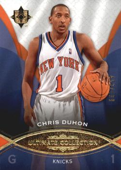 2008-09 Upper Deck Ultimate Collection #20 Chris Duhon Front
