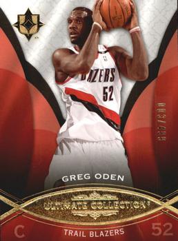 2008-09 Upper Deck Ultimate Collection #61 Greg Oden Front