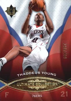 2008-09 Upper Deck Ultimate Collection #80 Thaddeus Young Front