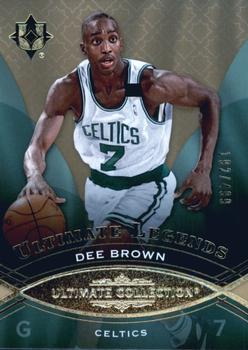 2008-09 Upper Deck Ultimate Collection #108 Dee Brown Front