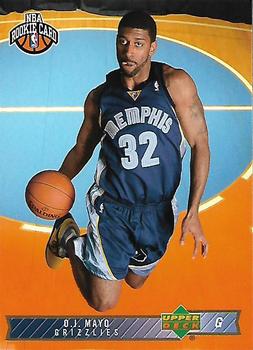 2008-09 Upper Deck Lineage #203 O.J. Mayo Front