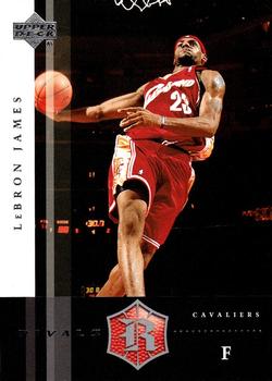 2004-05 Upper Deck Rivals Box Set #4 LeBron James Front