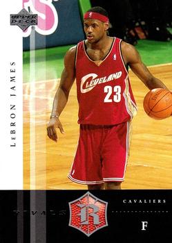 2004-05 Upper Deck Rivals Box Set #7 LeBron James Front