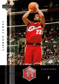 2004-05 Upper Deck Rivals Box Set #8 LeBron James Front