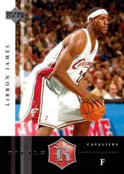 2004-05 Upper Deck Rivals Box Set #9 LeBron James Front