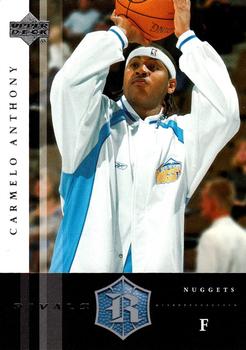 2004-05 Upper Deck Rivals Box Set #15 Carmelo Anthony Front