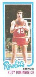 1980-81 Topps - Singles #111 Rudy Tomjanovich Front