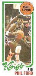 1980-81 Topps - Singles #124 Phil Ford Front