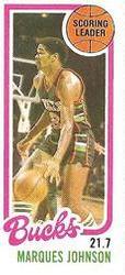 1980-81 Topps - Singles #143 Marques Johnson Front