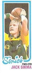 1980-81 Topps - Singles #232 Jack Sikma Front