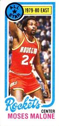 1980-81 Topps - Singles #7 Moses Malone Front