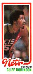 1980-81 Topps - Singles #161 Cliff Robinson Front