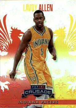 2013-14 Panini Crusade - Crusade Red #35 Lavoy Allen Front