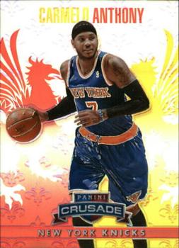 2013-14 Panini Crusade - Crusade Red #55 Carmelo Anthony Front
