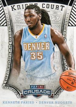 2013-14 Panini Crusade - Knight Court #9 Kenneth Faried Front