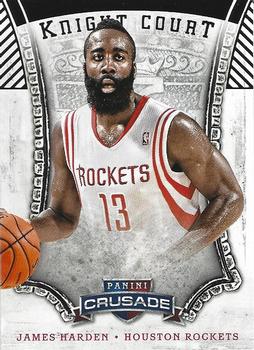 2013-14 Panini Crusade - Knight Court #14 James Harden Front