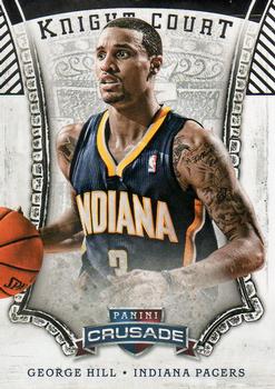 2013-14 Panini Crusade - Knight Court #21 George Hill Front