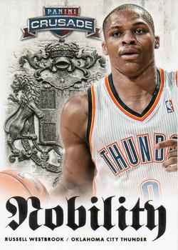 2013-14 Panini Crusade - Nobility #8 Russell Westbrook Front