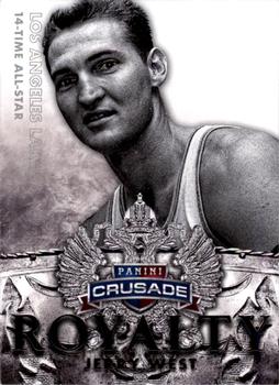 2013-14 Panini Crusade - Royalty #3 Jerry West Front
