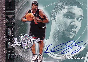 2001-02 Upper Deck Inspirations #109 Eddy Curry / Tim Duncan Front