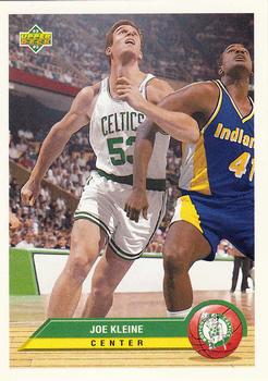 1992-93 Upper Deck McDonald's - Boston Celtics #BT5 Joe Kleine Front