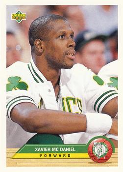 1992-93 Upper Deck McDonald's - Boston Celtics #BT7 Xavier McDaniel Front