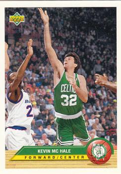 1992-93 Upper Deck McDonald's - Boston Celtics #BT8 Kevin McHale Front