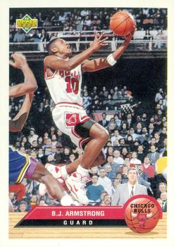 1992-93 Upper Deck McDonald's - Chicago Bulls #CH1 B.J. Armstrong Front