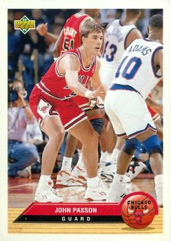 1992-93 Upper Deck McDonald's - Chicago Bulls #CH7 John Paxson Front