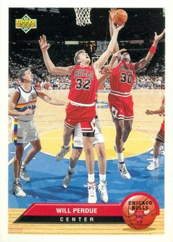 1992-93 Upper Deck McDonald's - Chicago Bulls #CH8 Will Perdue Front