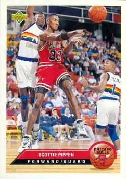 1992-93 Upper Deck McDonald's - Chicago Bulls #CH9 Scottie Pippen Front