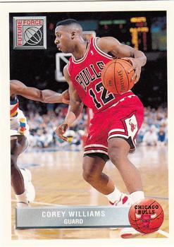 1992-93 Upper Deck McDonald's - Chicago Bulls #CH11 Corey Williams Front