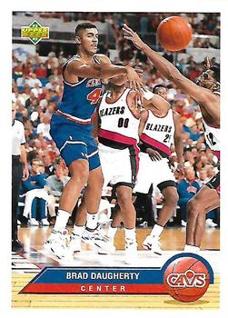 1992-93 Upper Deck McDonald's - Cleveland Cavaliers #CL3 Brad Daugherty Front