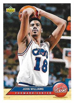 1992-93 Upper Deck McDonald's - Cleveland Cavaliers #CL10 John Williams Front