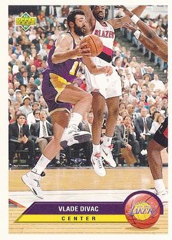 1992-93 Upper Deck McDonald's - Los Angeles Lakers #LA3 Vlade Divac Front