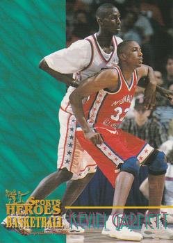 1996 Signature Rookies Basketball Sports Heroes #5 Kevin Garnett Front