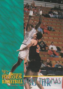 1996 Signature Rookies Basketball Sports Heroes #10 Kurt Thomas Front