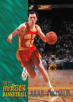 1996 Signature Rookies Basketball Sports Heroes #12 Julius Michalik Front