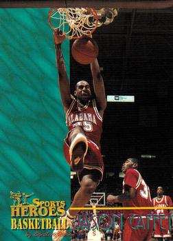 1996 Signature Rookies Basketball Sports Heroes #19 Jason Caffey Front