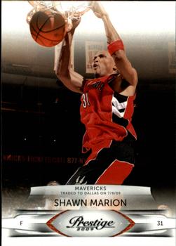 2009-10 Panini Prestige #101 Shawn Marion Front