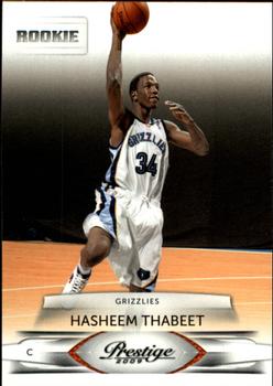 2009-10 Panini Prestige #152 Hasheem Thabeet Front