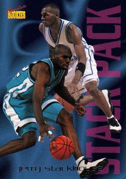 1996 Signature Rookies Basketball Sports Heroes - Stack Pack #S4 Jerry Stackhouse Front