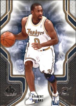 2009-10 SP Game Used #37 Gilbert Arenas Front
