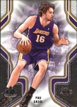 2009-10 SP Game Used #71 Pau Gasol Front